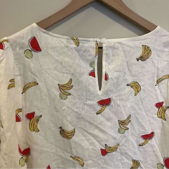 ModCloth Pack a Picnic Tie-Front Top, linen blend - Picture 9 of 16